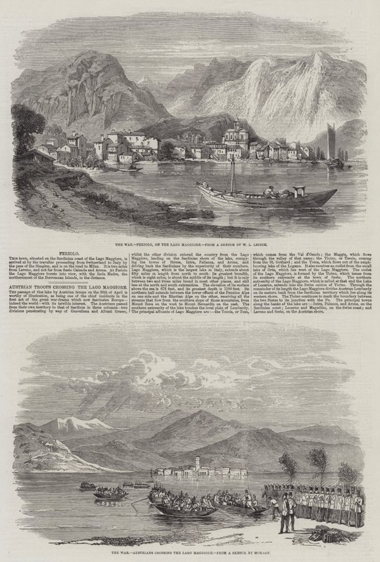 La guerra en Italia de William Leighton Leitch