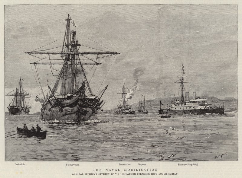 La movilización naval de William Lionel Wyllie