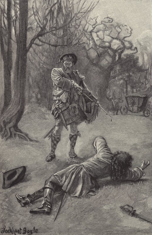 Muerte de Rashleigh de William Lockhart Bogle