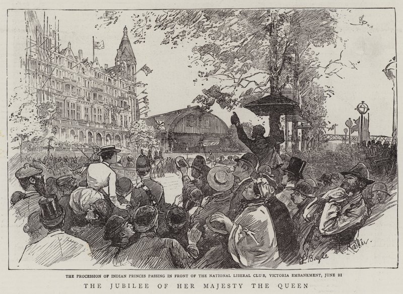 El jubileo de Su Majestad la Reina de William Lockhart Bogle