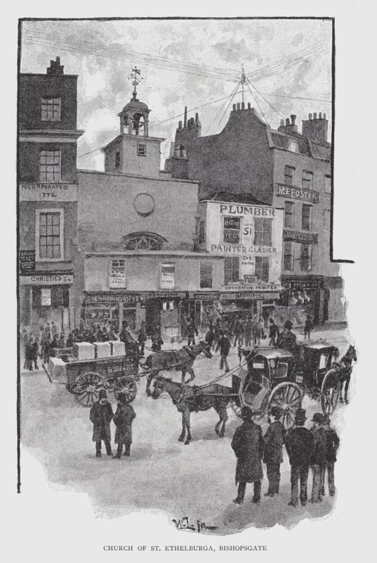 Iglesia de St Ethelburga, Bishopsgate de William Luker