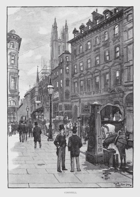 Cornhill de William Luker