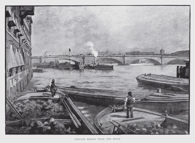 Puente de Londres para el Río de William Luker
