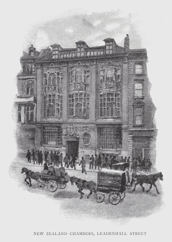 Cámaras de Nueva Zelanda, Calle Leadenhall de William Luker