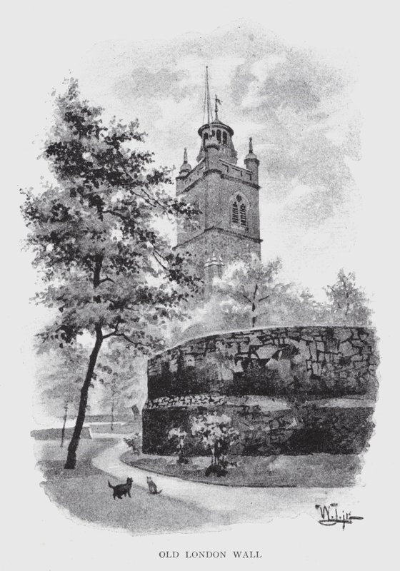 Antigua Muralla de Londres de William Luker