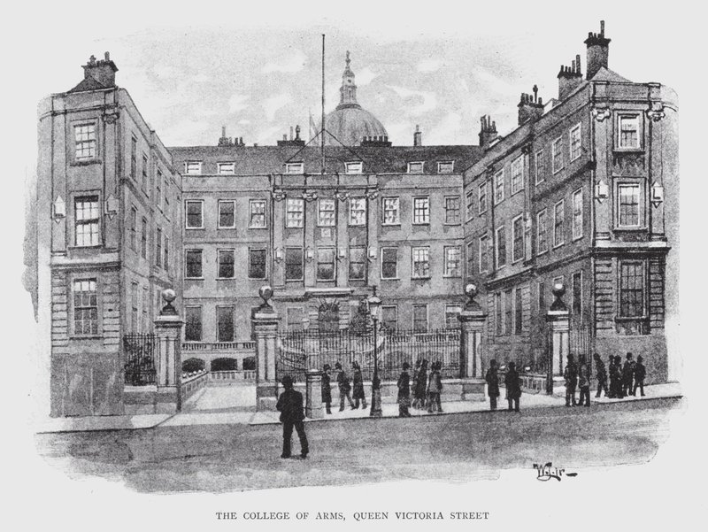 El Colegio de Armas, Calle Reina Victoria de William Luker