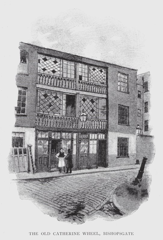La vieja rueda de Catalina, Bishopsgate de William Luker