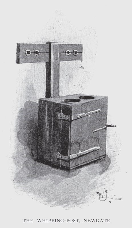 El poste de flagelación, Newgate de William Luker