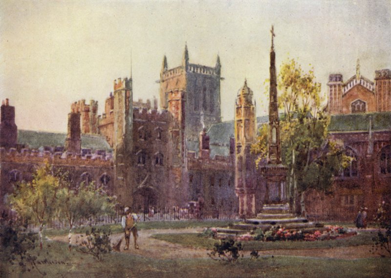 La Puerta y Torre de St Johns College de William Matthison
