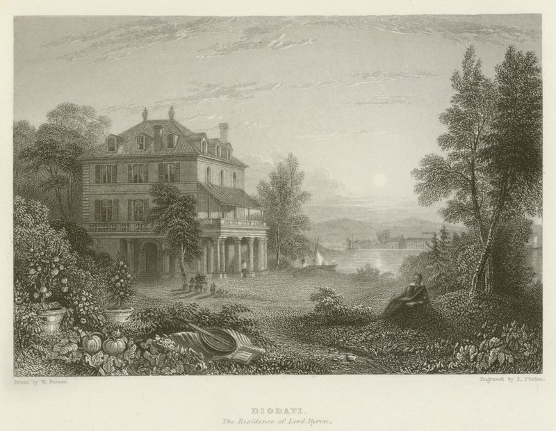 Diodati, La Residencia de Lord Byron de William Purser