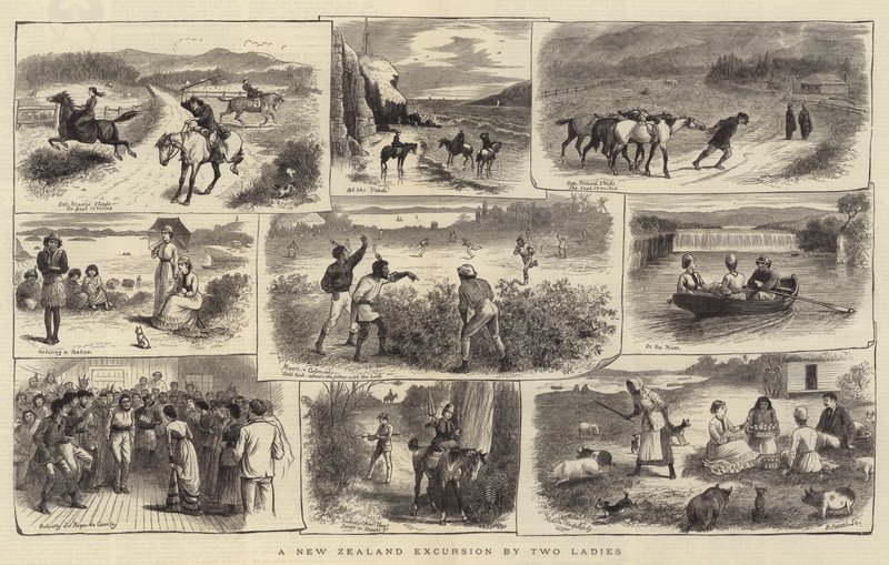 Una excursión a Nueva Zelanda por dos damas de William Ralston