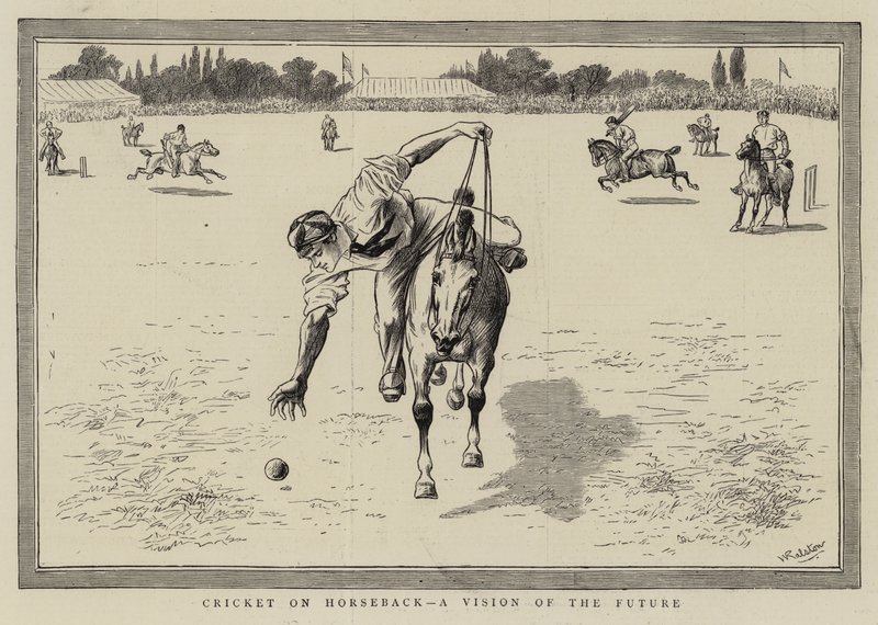 Críquet a Caballo, una Visión del Futuro de William Ralston