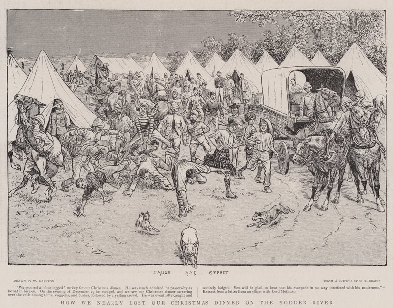Cómo casi perdimos nuestra Cena de Navidad en el Río Modder de William Ralston