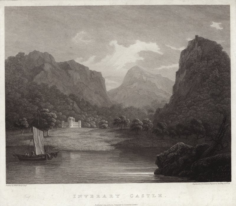 Castillo de Inveraray de William Scrope