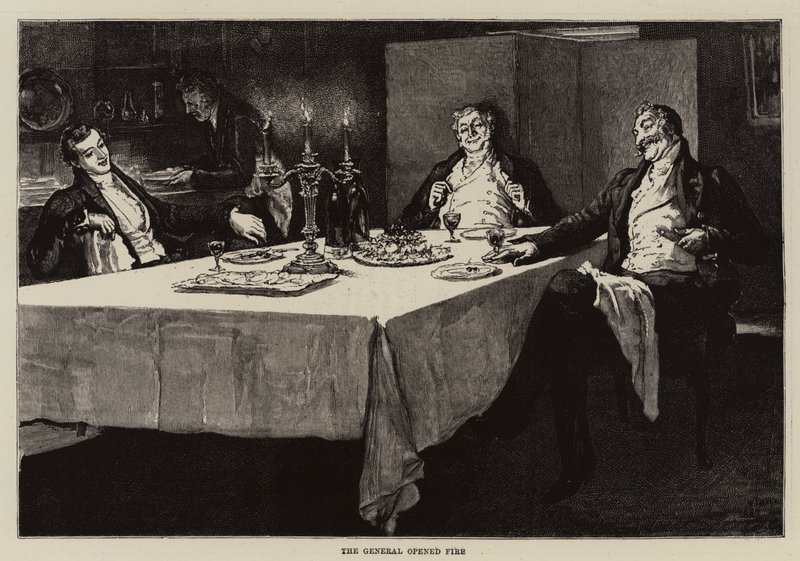 Ilustración para Thirlby Hall, por W E Norris de William Small