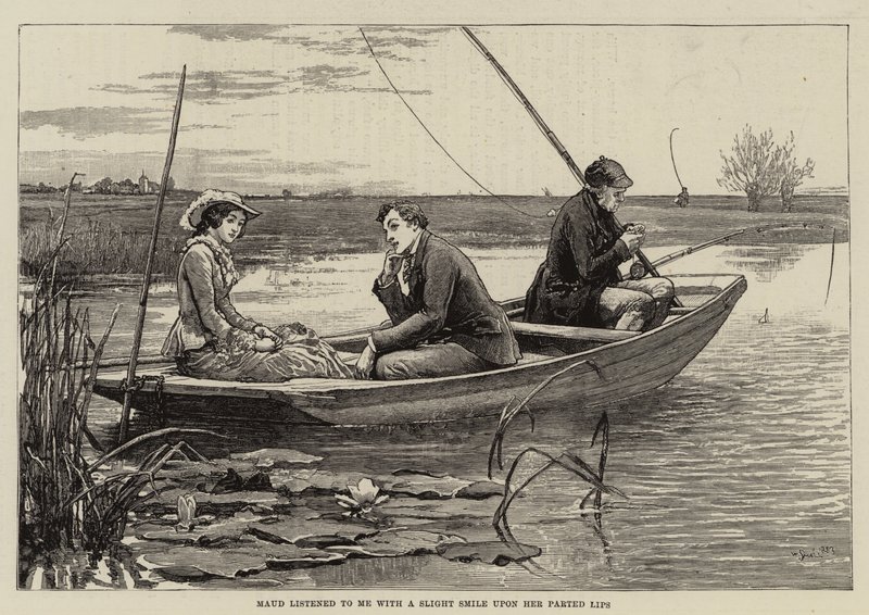 Ilustración para Thirlby Hall, por W E Norris de William Small