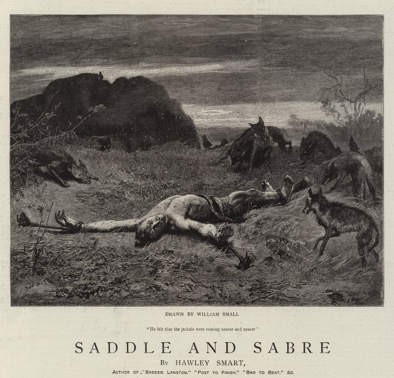 Silla de montar y sable de William Small