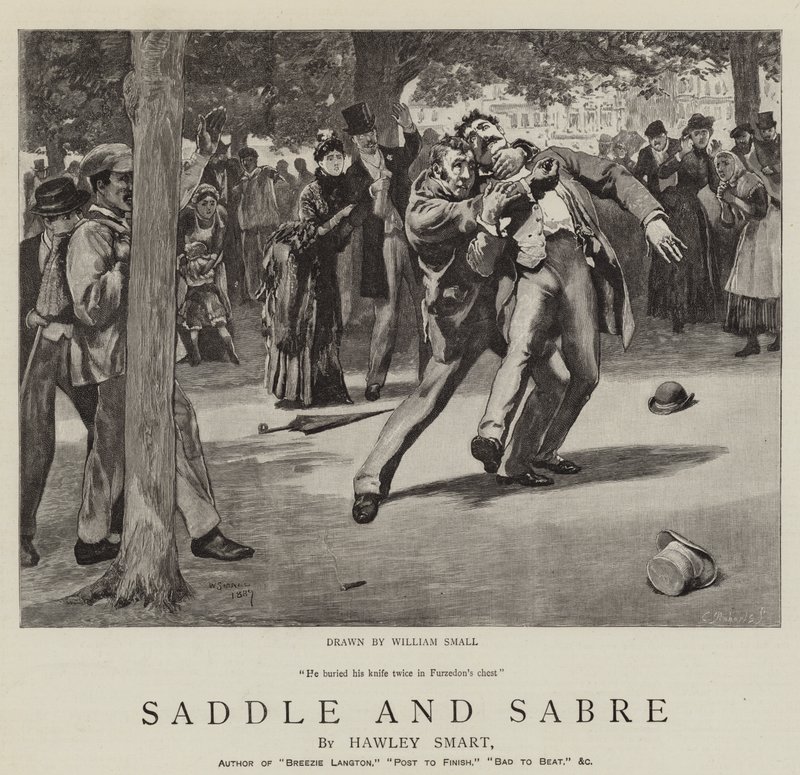 Silla de Montar y Sable de William Small