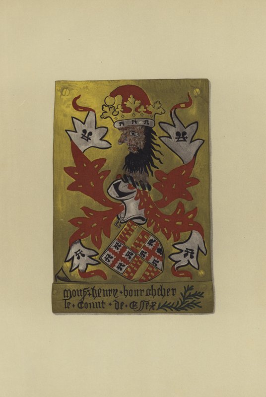 Sir Henry Bourchier, lord Bourchier, conde de Eu y conde de Essex, 1452-1483 de William St John Hope