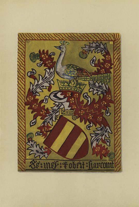 Sir Robert Harcourt, 1461-1470 de William St John Hope