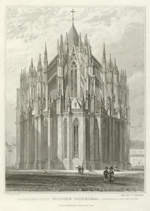 Catedral de Colonia de William Tombleson