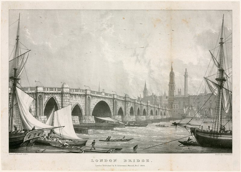 Puente de Londres de William Westall