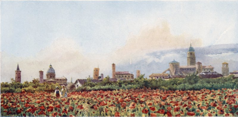 Ravenna (litografía en color) de William Wiehe Collins