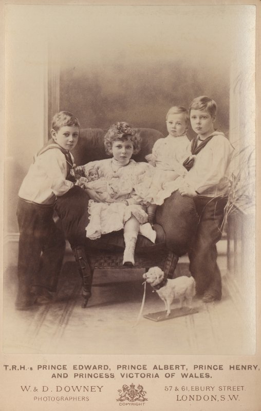 Príncipe Eduardo, Príncipe Alberto, Príncipe Enrique y Princesa Victoria de Gales de William and Daniel Downey