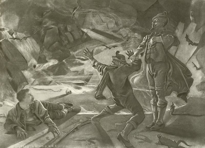 Der Freischutz, Acto II última escena de William de Leftwich Dodge