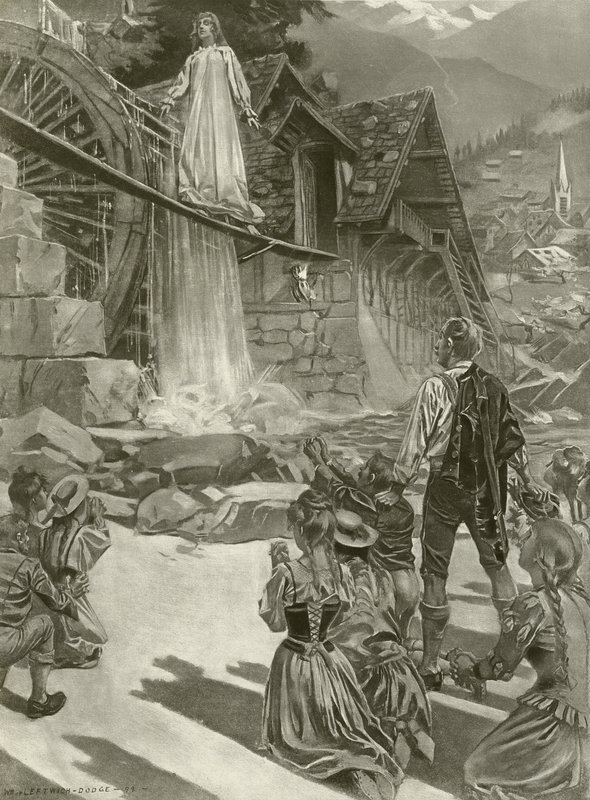 La Sonnambula, Acto III escena ii de William de Leftwich Dodge