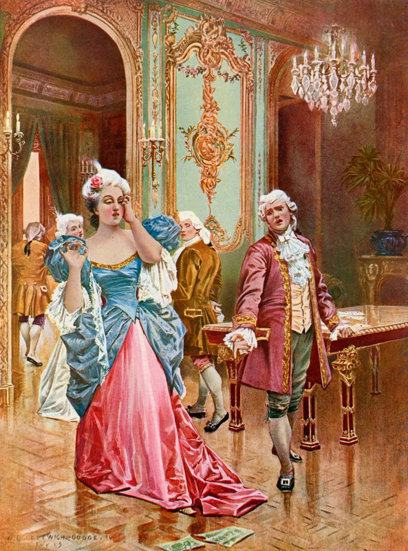 La Traviata, Acto II escena iv de William de Leftwich Dodge