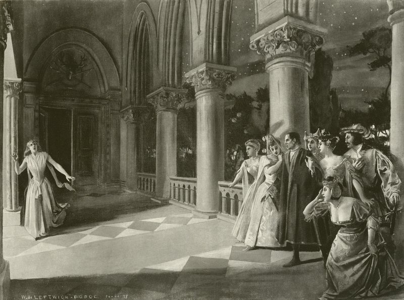 Lucia di Lammermoor, Acto III escena vi de William de Leftwich Dodge