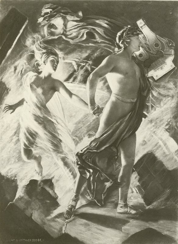 Orfeo y Eurídice, Acto IV escena i de William de Leftwich Dodge