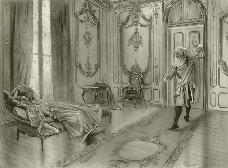 Las Bodas de Fígaro, Acto I escena ix de William de Leftwich Dodge