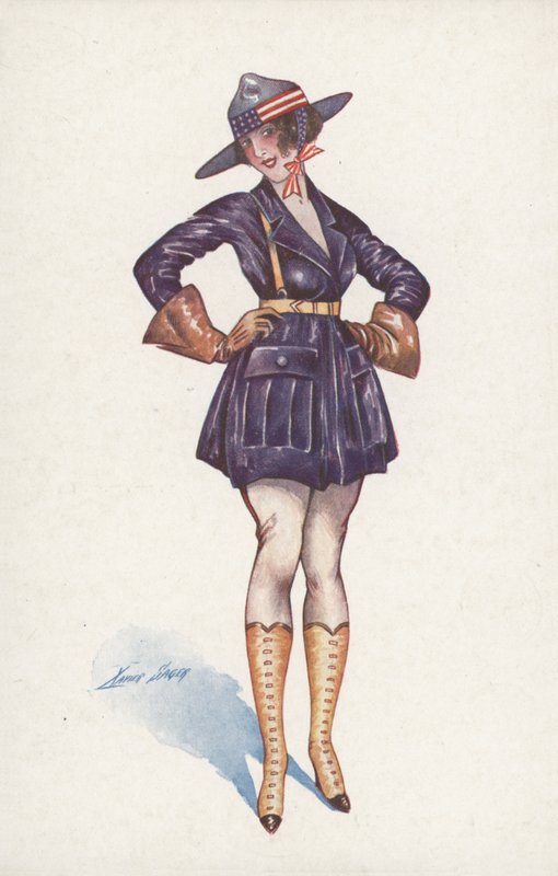 Chica americana de Xavier Sager