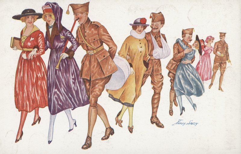 Chicas saliendo con soldados de Xavier Sager