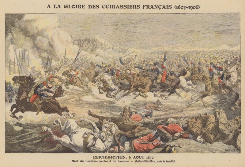 A la gloria de los Coraceros Franceses (1803-1906) de after Aime Nicolas Morot