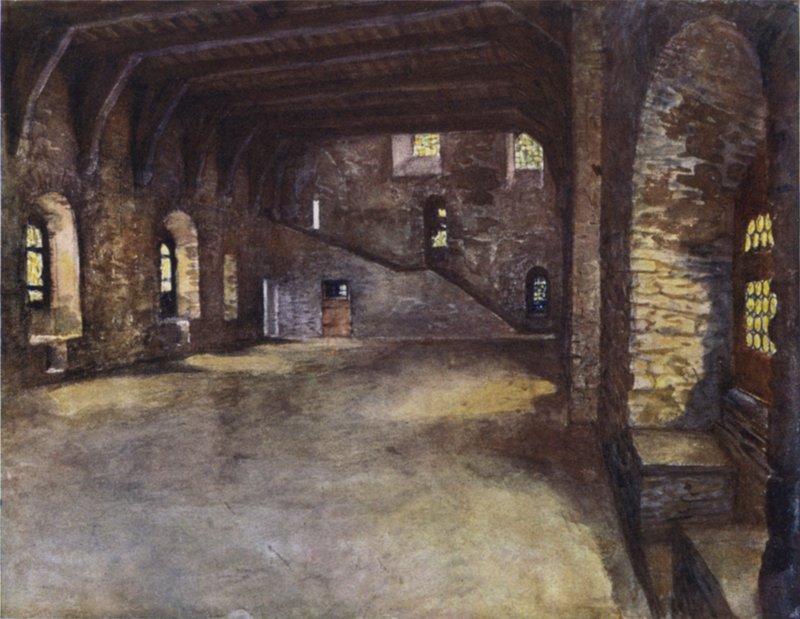 El salón de banquetes, Chateau des Comtes, Gante de after Amedee Forestier