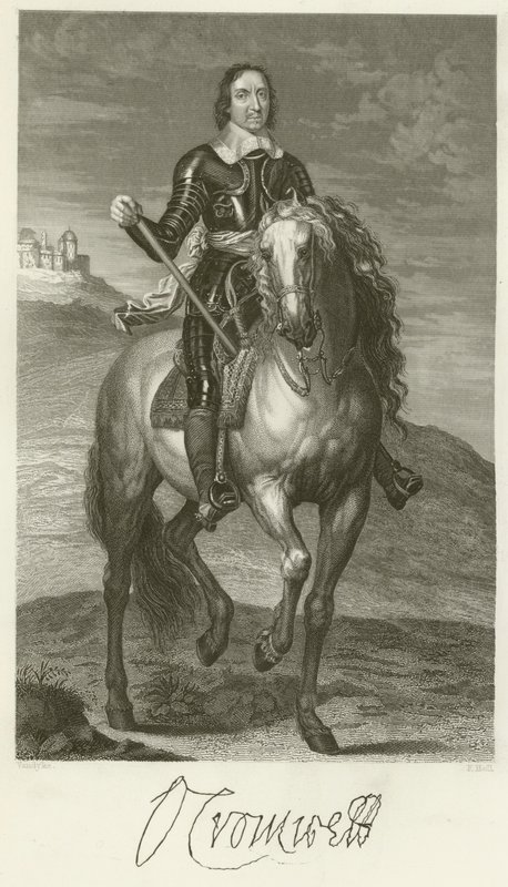 Oliver Cromwell de after Anthony van Dyck