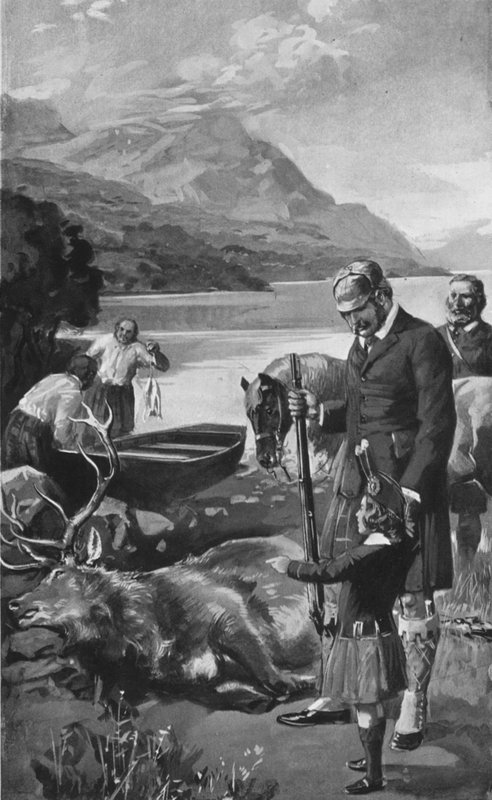 El Príncipe de Gales como un Joven Highlander de after Charles Mills Sheldon