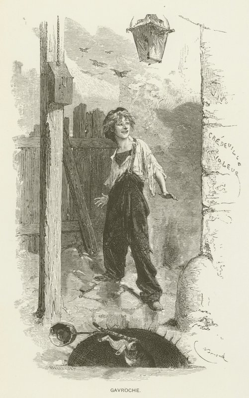 Gavroche de after Emile Antoine Bayard