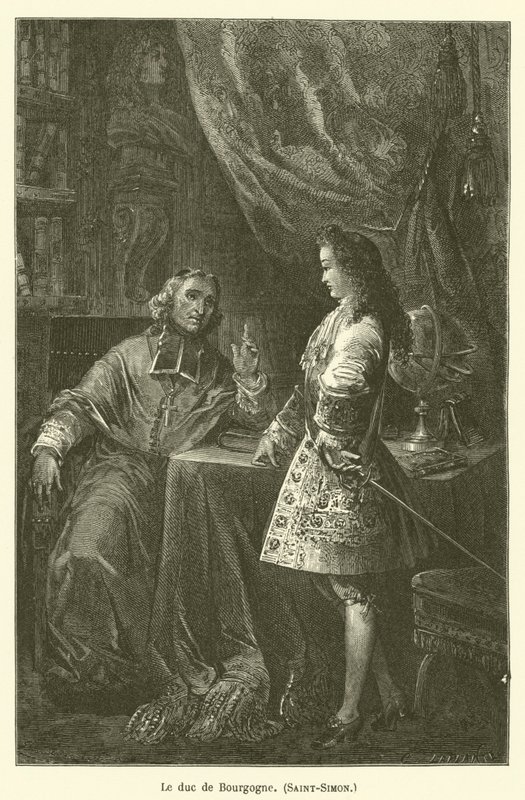 El duque de Borgoña de after Emile Antoine Bayard