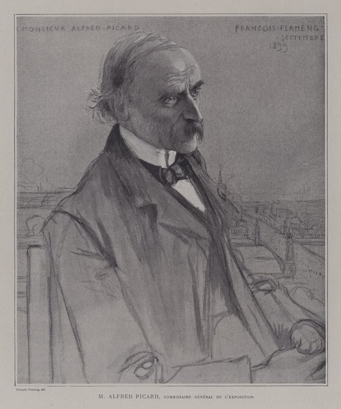 Alfred Picard, Comisario General de la Exposición Universal de 1900, París de after Francois Flameng