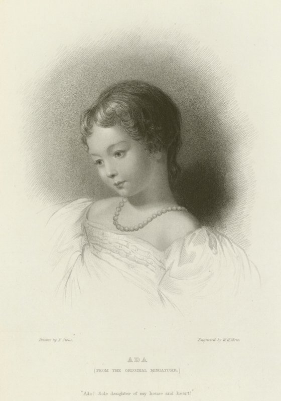Ada Lovelace de after Frank Stone