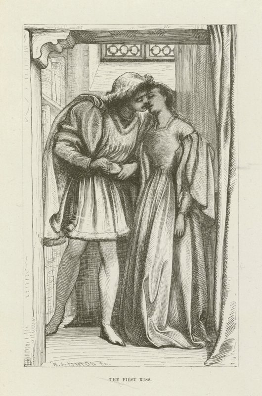 Ilustración para Romola de George Eliot de after Frederic Leighton