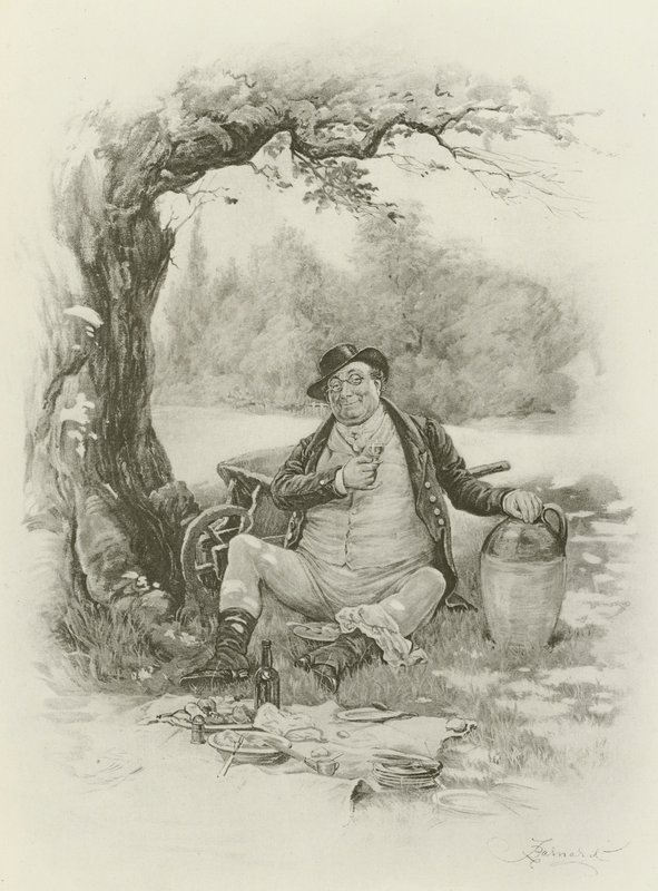 Mr. Pickwick de after Frederick Barnard