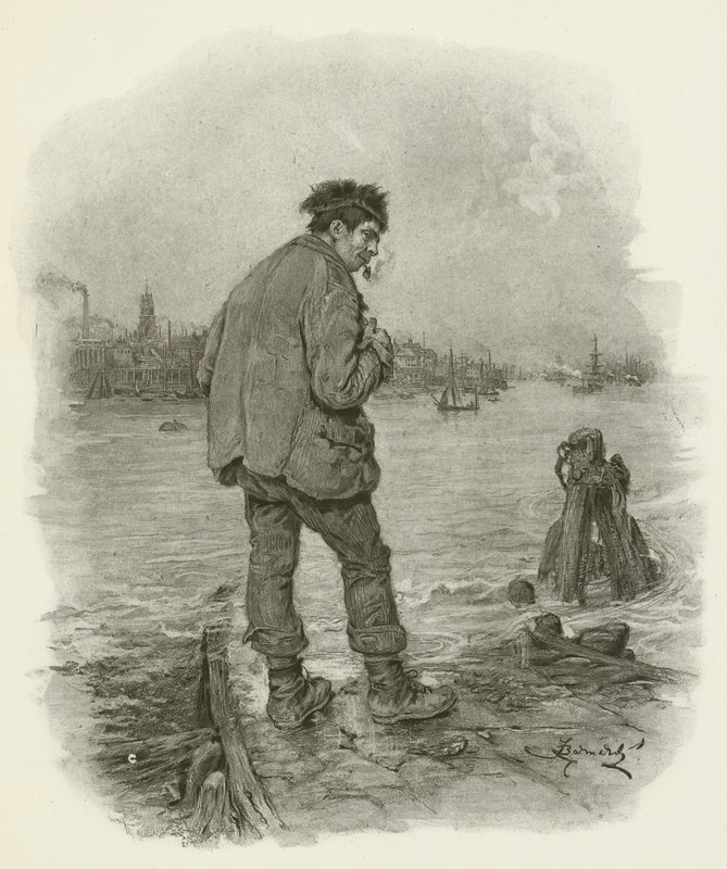 Rogue Riderhood de after Frederick Barnard