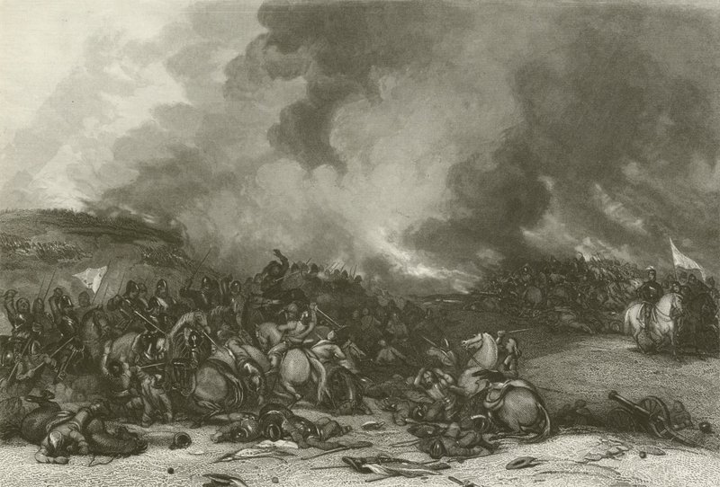 Batalla de Naseby de after George Cattermole