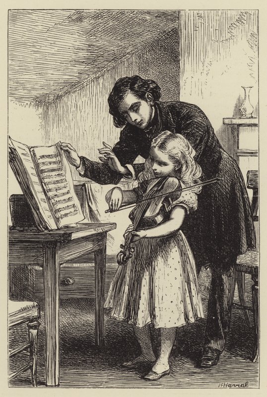 La Pequeña Casa sobre el Agua de Mark Lemon de after George Housman Thomas