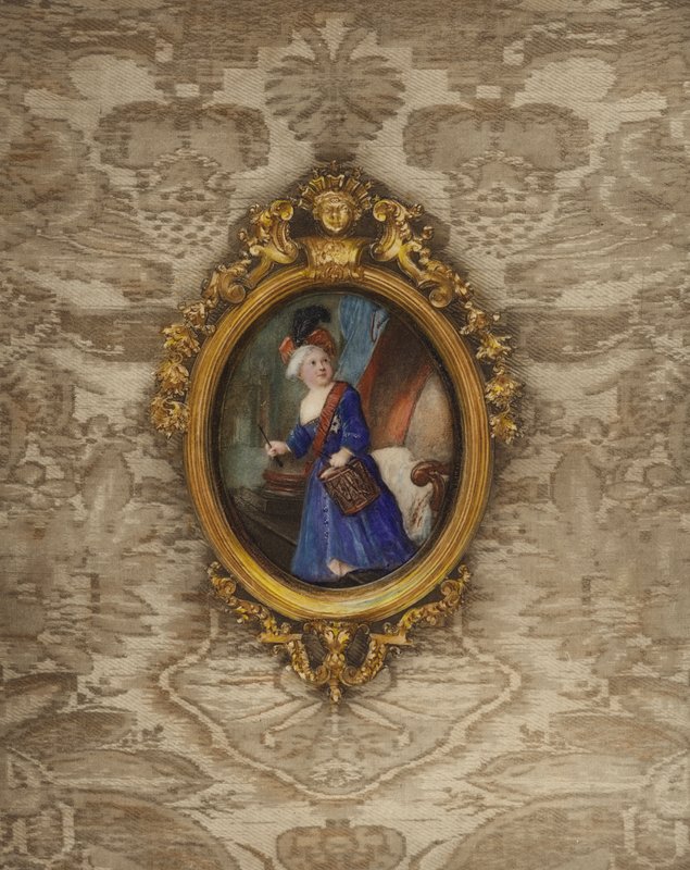 Retrato de Federico el Grande de Prusia a los 3 años de after German School